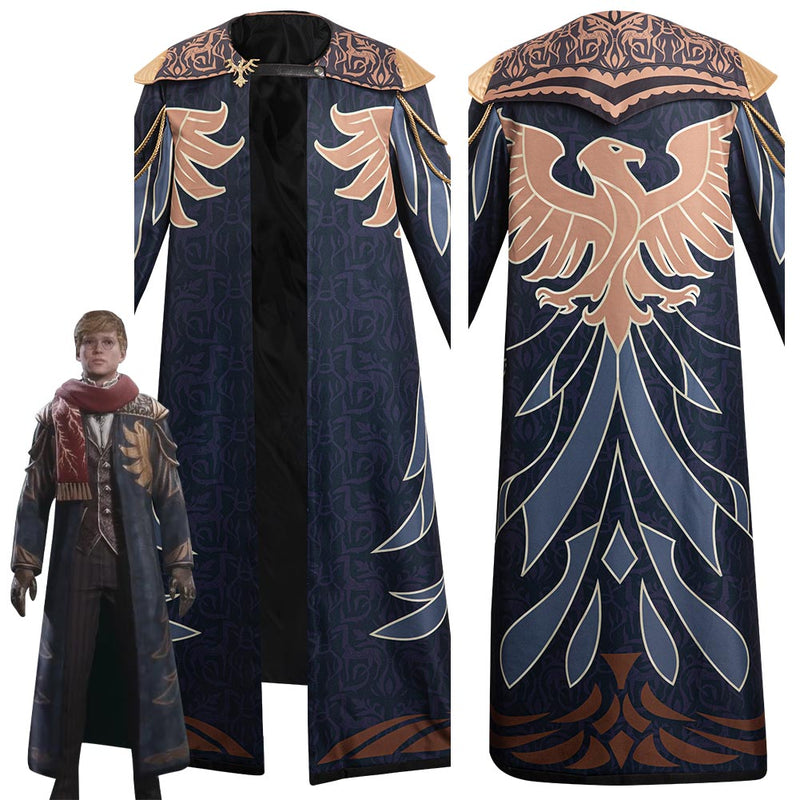 Hogwarts Legacy Ravenclaw Cosplay Costume Robe Outfits Halloween Carnival Party Suit