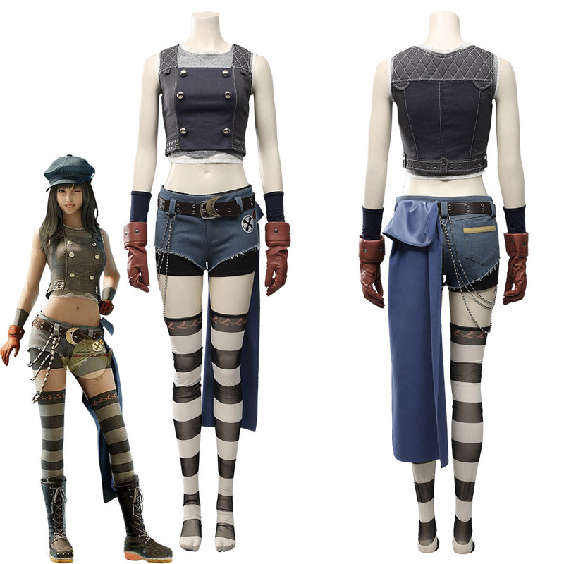 DFFNT mod FFVII Remake Kyrie Canaan outfit for Tifa(Credit