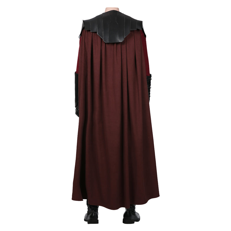 Anakin Skywalker Coat Cloak Uniform Outfits Halloween Carnival Suit Cosplay Costume