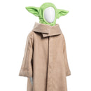 Baby Yoda Robe Hat Outfits Halloween Carnival Suit Cosplay Costume For Kids