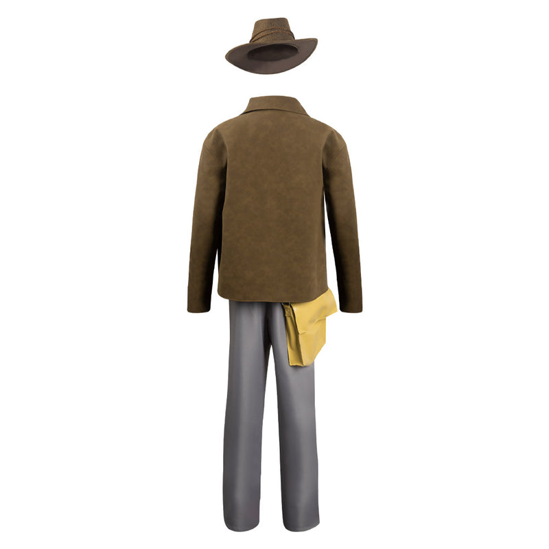 Indiana Jones Cosplay Costume Outfits Halloween Carnival Party Suit