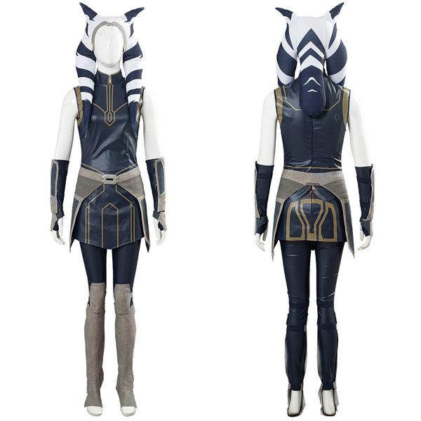 SW: Clone Wars Season 7 Ahsoka Tano Women Cosplay Costume