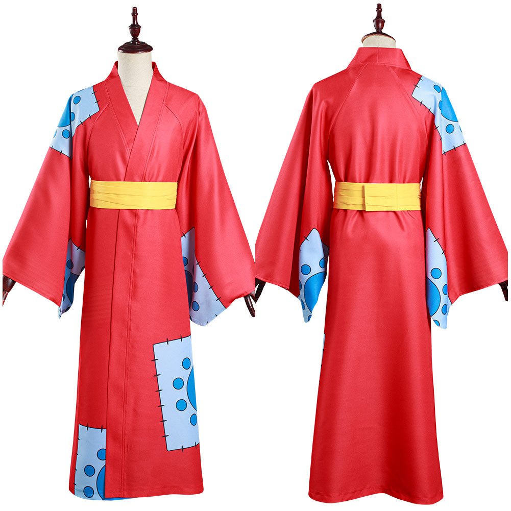 US$ 39.99 - One Piece Wano Country Monkey D. Luffy Cosplay Costume
