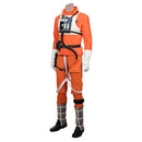 Luke Skywalker Pilot Jumpsuit Halloween Carnival Suit Cosplay Costume