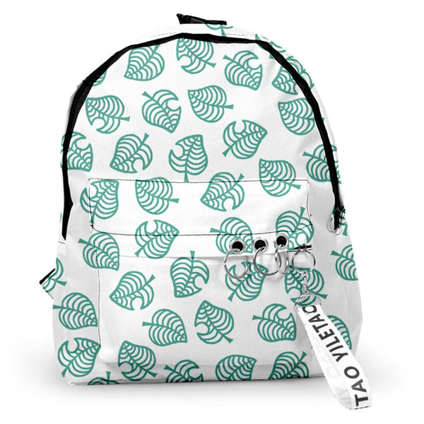 Animal Crossing Game Backpack Student School Bag Game Fans Gift Travel Backpack Daypack
