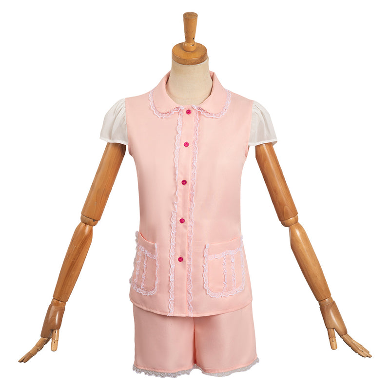 Barbie Movie Sleepwear Two-Pieces Pajamas Outfits Halloween Carnival Cosplay Costume