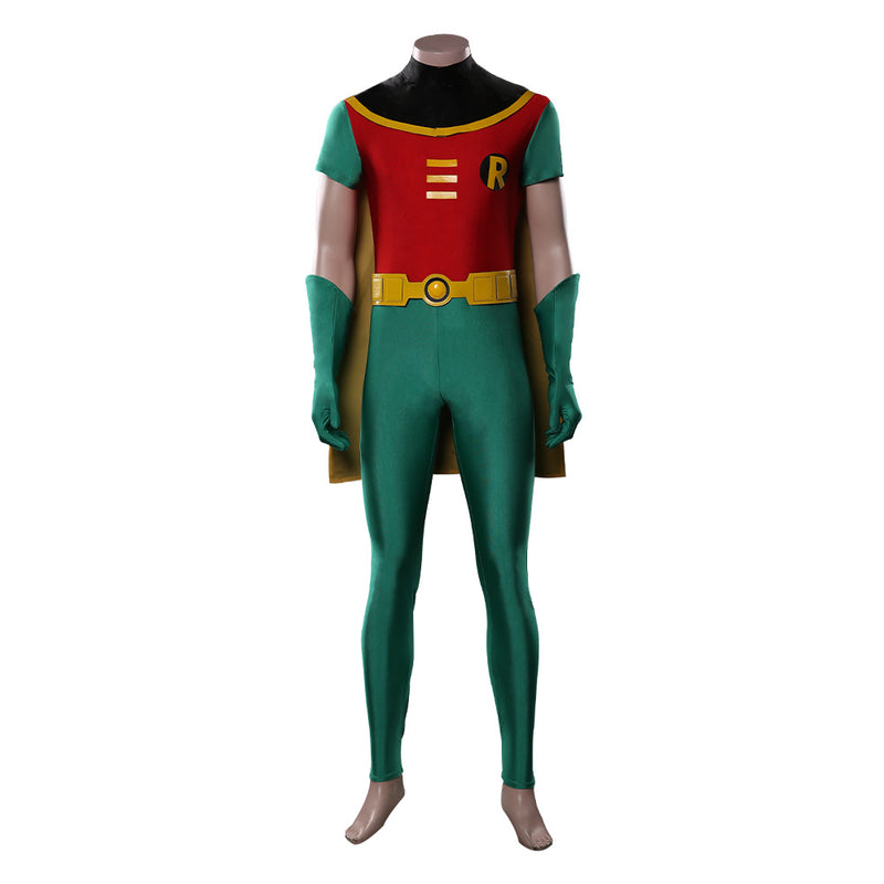 Teen Titans Robin Jumpsuit Outfits Halloween Carnival Costume Cosplay