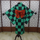 Kamado Tanjirou Women Kimono Outfits Halloween Carnival Costume Cosplay Costume