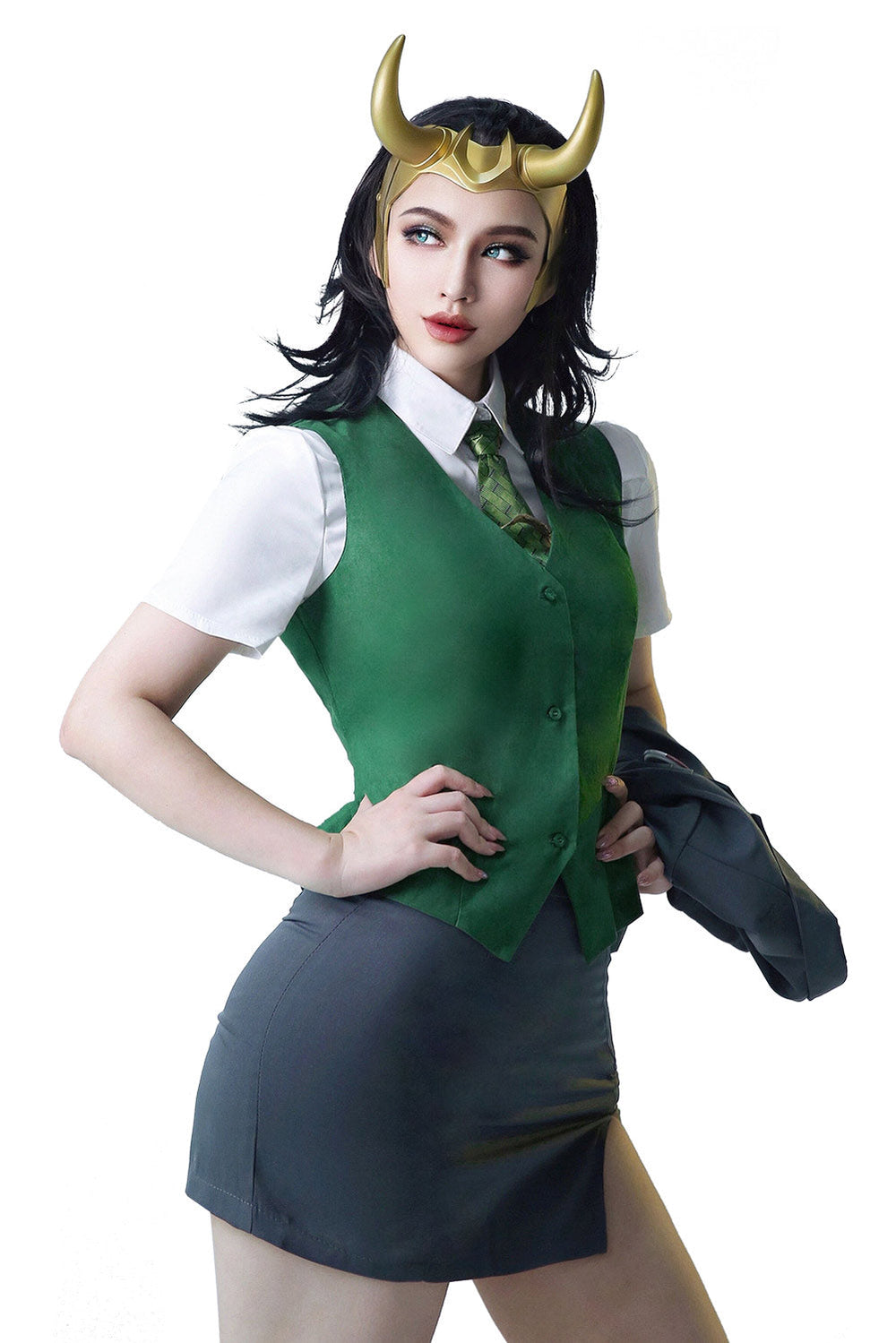lady loki dress Lady Loki Costume Based of Marvel Avengersloki