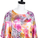 Tiger King Carole Baskin Top O-Neck Shirt Halloween Carnival Suit Cosplay Costume