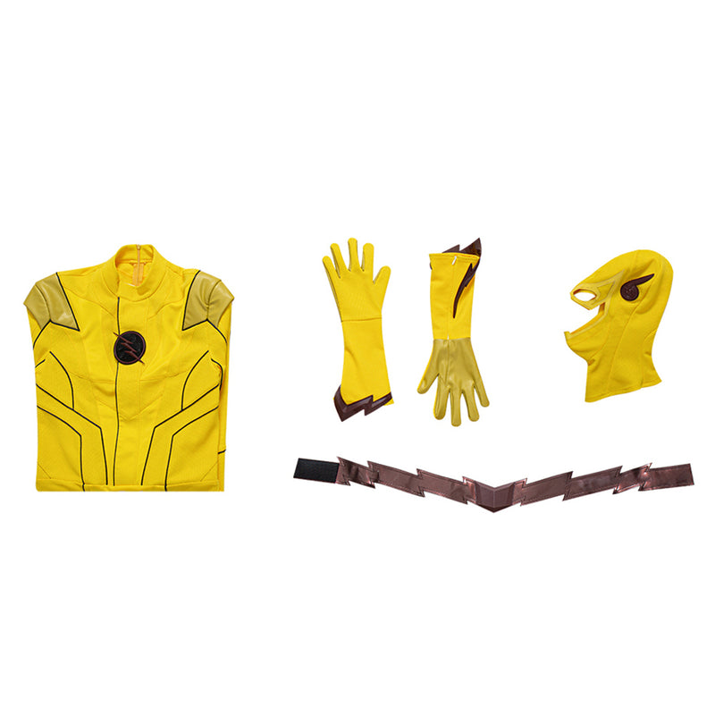 The Flash Reverse-Flash Jumpsuit Outfits Halloween Carnival Suit Cosplay Costume