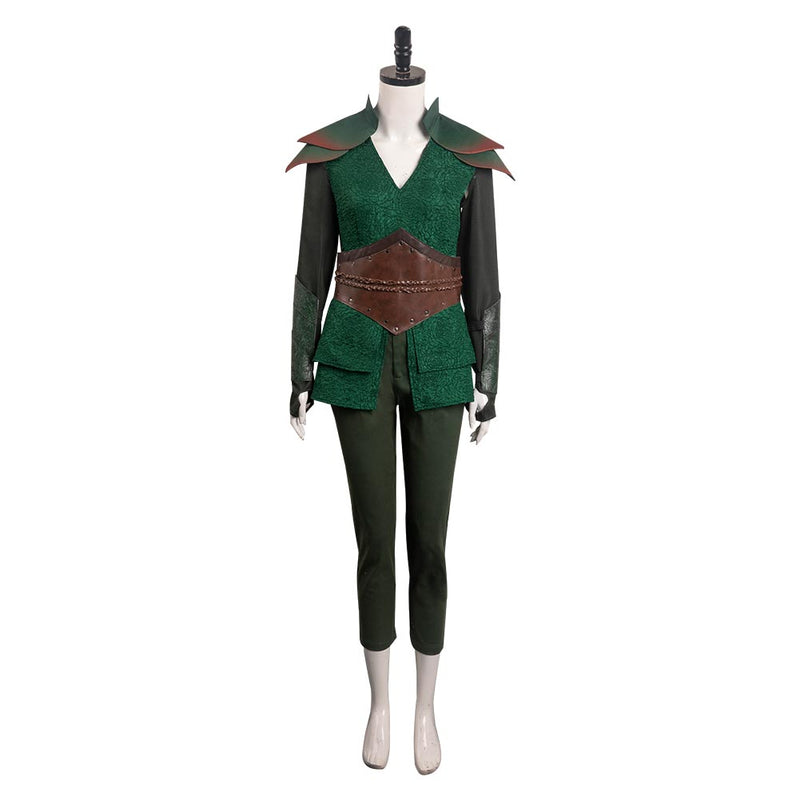 Dungeons & Dragons: Honor Among Thieves The Doric Cosplay Costume Outfits Halloween Carnival Party Suit