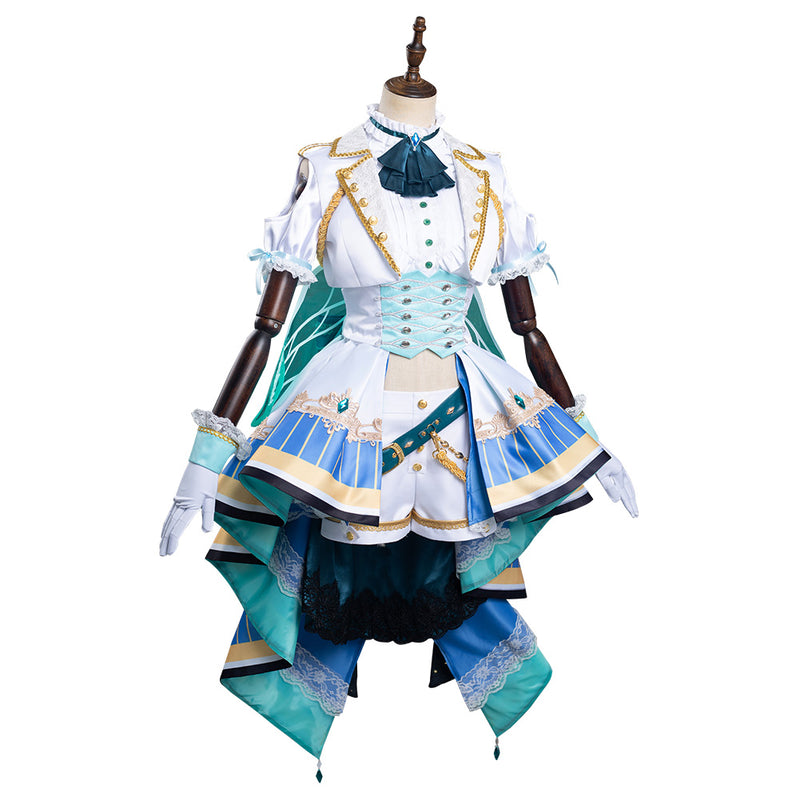 Anime Pretty Derby Mejiro McQueen Dress Outfits Halloween Carnival Suit Cosplay Costume