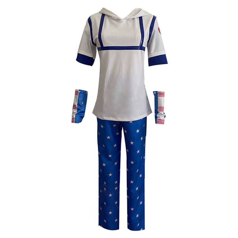 Anime Men Blue Outfits Halloween Carnival Costume Cosplay Costume