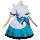 Genshin Impact Barbara Maid Dress Outfits Halloween Carnival Suit Cosplay Costume