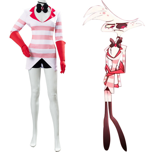 Hazbin Hotel ANGLEDUST Outfit Halloween Carnival Suit Cosplay Costume