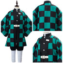 Kids Children Kamado Tanjirou Cosplay Costume