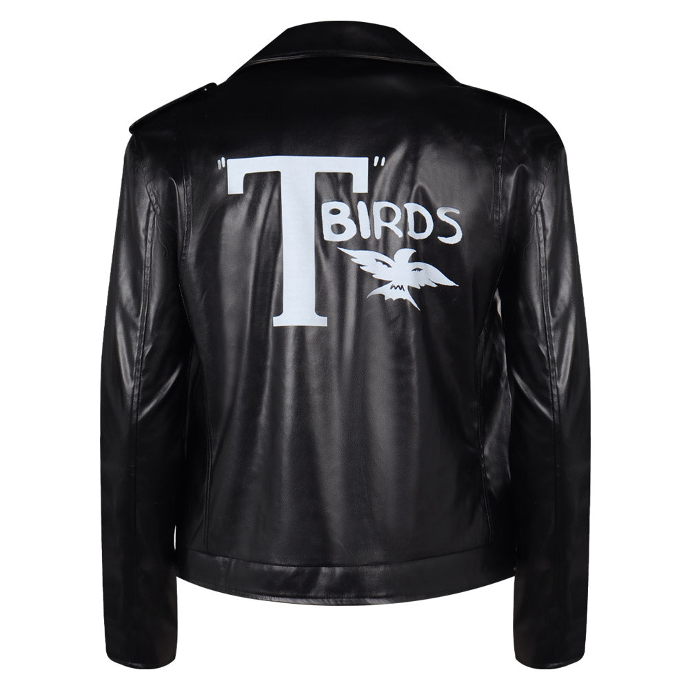 Official Grease T-Birds 50's Jacket Fancy Dress Costume Danny TBird main image 1