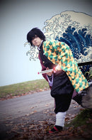 Tomioka Giyuu Infinity Castle Cosplay Costume Halloween Cosplay Costume