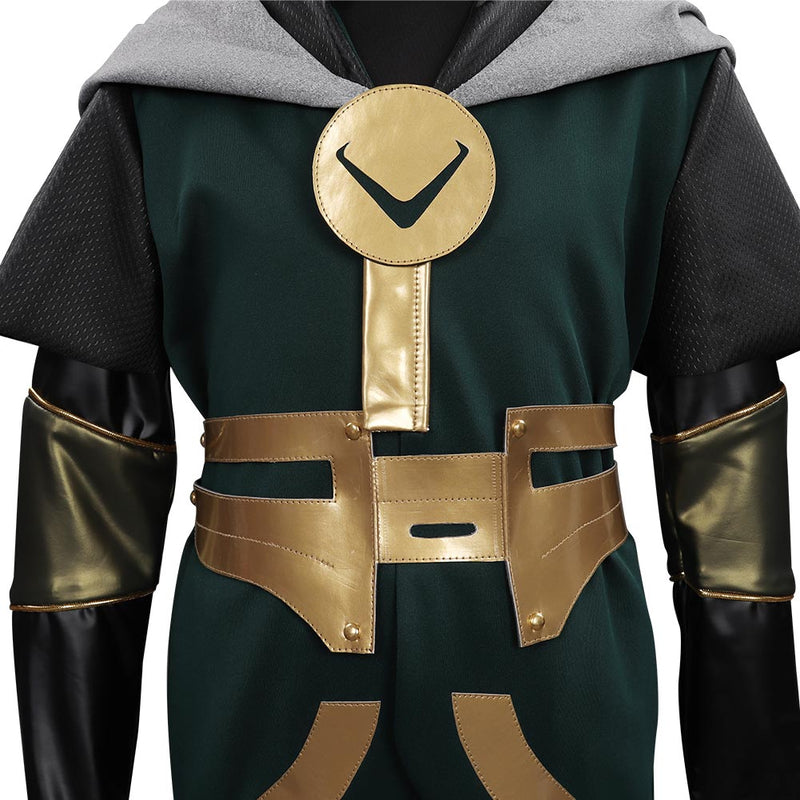 Loki Season 1 Kids Children Costumes Halloween Carnival Suit Cosplay Costume