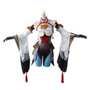 Genshin Impact Shenhe Halloween Carnival Suit Cosplay Costume