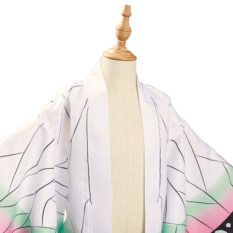 Kochou Shinobu Kids Children Kimono Coat Cosplay Costume