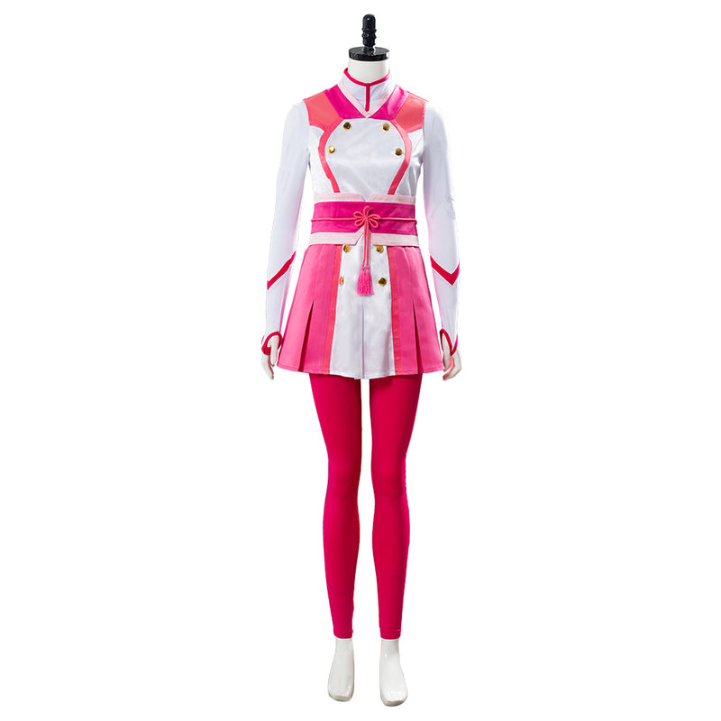 Sakura Wars Shin Sakura Taisen Sakura Amamiya Battle Uniform Set Cosplay Costume