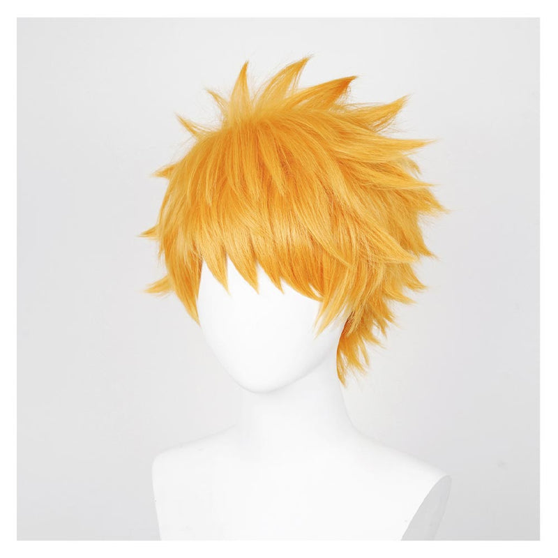 Kurosaki Ichigo Cosplay Wig Heat Resistant Synthetic Hair Carnival Halloween Party Props