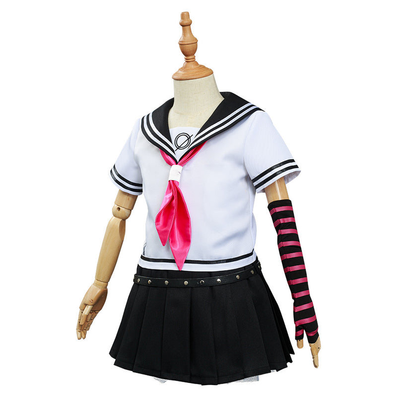 Danganronpa Dangan Rondo -Yuibu Miota Kids Girls School Uniform Dress Outfits Halloween Carnival Suit Cosplay Costumes