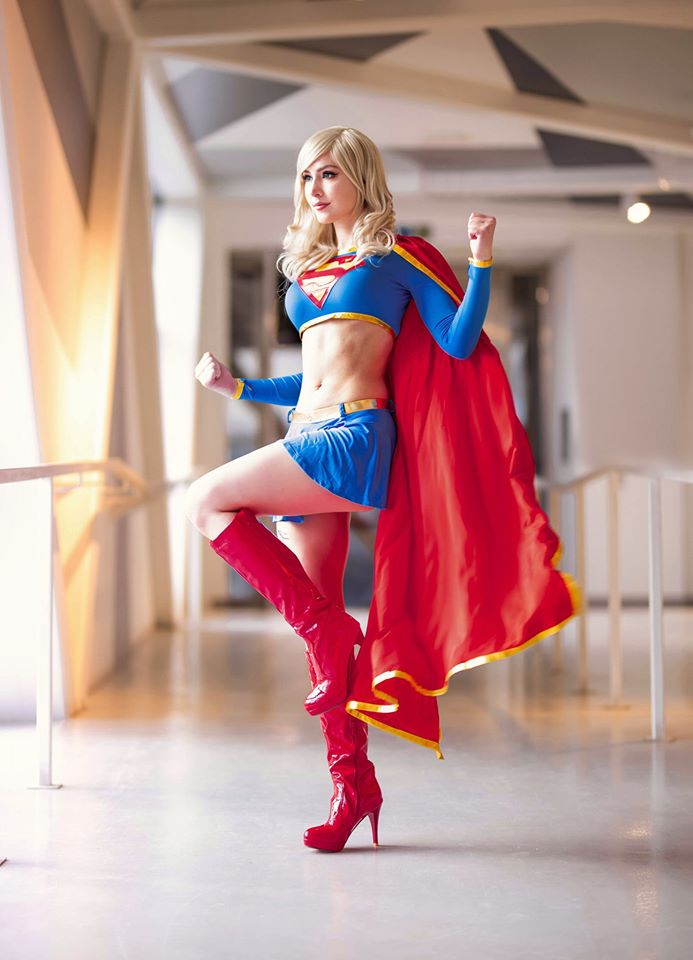 DC Comics Supergirl Cosplay Costume Separated version