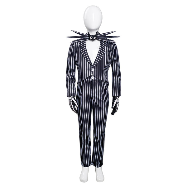 The Nightmare Before Christmas Jack Skellington Cosplay Costume for Kids Children