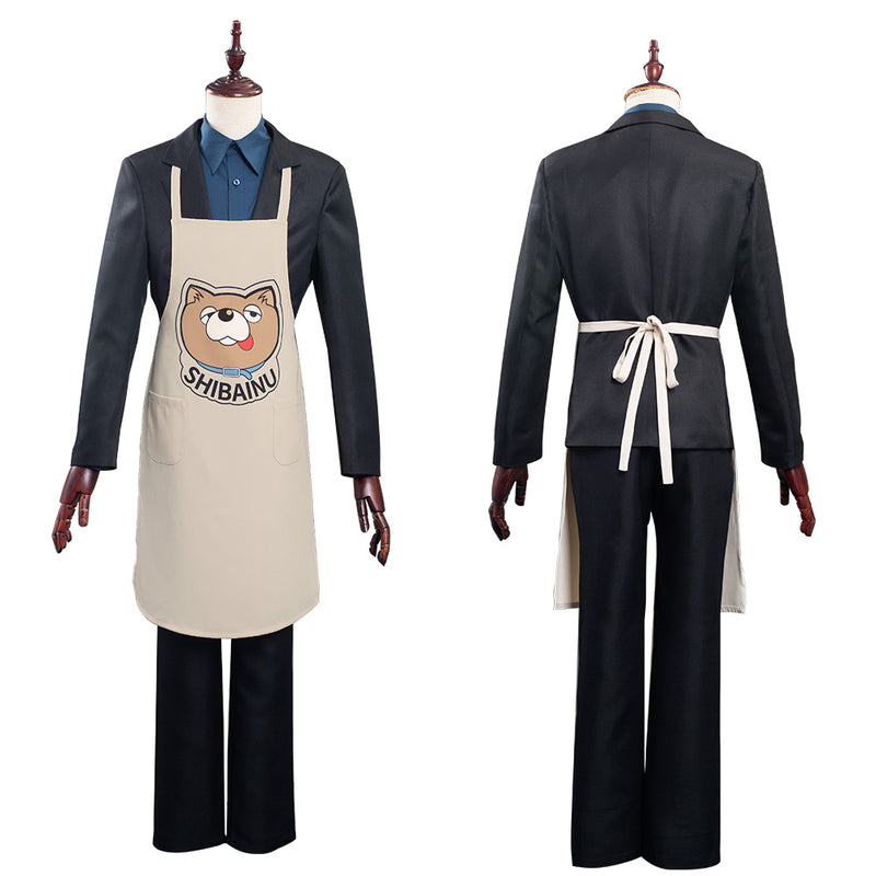 The Way Of the Household Husband Tatsu Shirt Pants Apron Outfits Halloween Carnival Suit Cosplay Costume