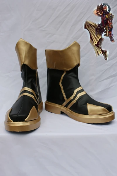 Kingdom Hearts Birth by Sleep Terra Cosplay Boots Shoes