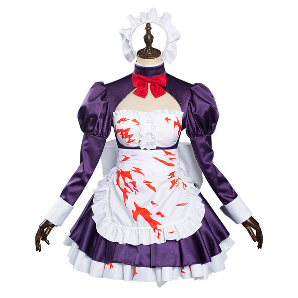 High-Rise Invasion Maid-fuku Kamen Maid Dress Outfits Cosplay Costume