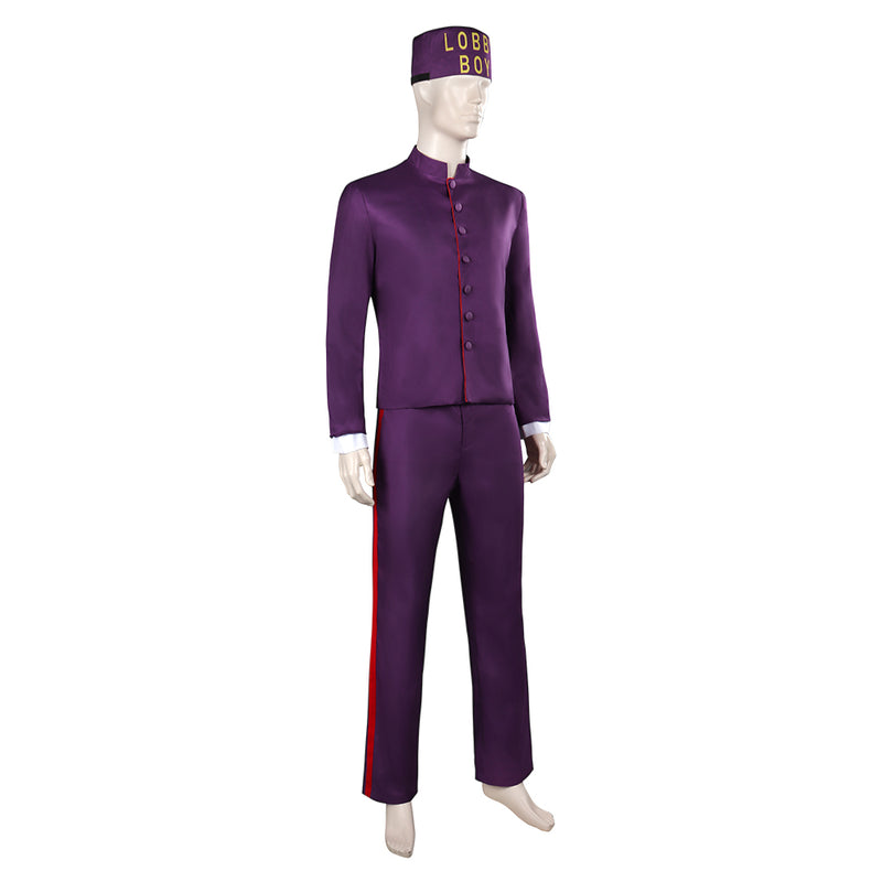 Movie The Grand Budapest Hotel Zero Lobby Outfits Halloween Carnival Cosplay Costume