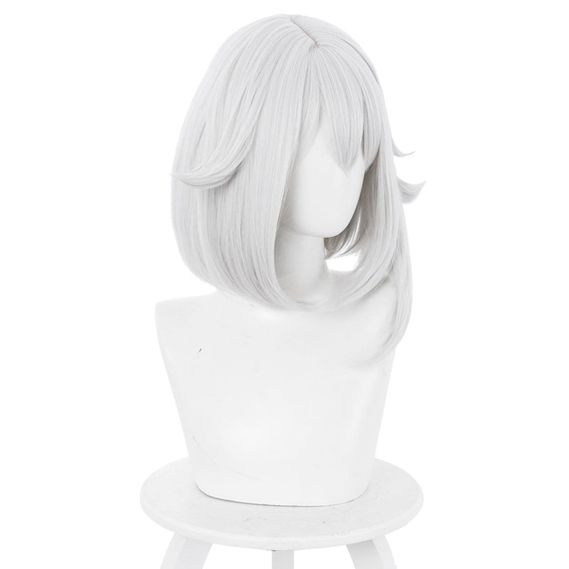 Genshin Impact Paimon Heat Resistant Synthetic Hair Carnival Halloween Party Props Cosplay Wig