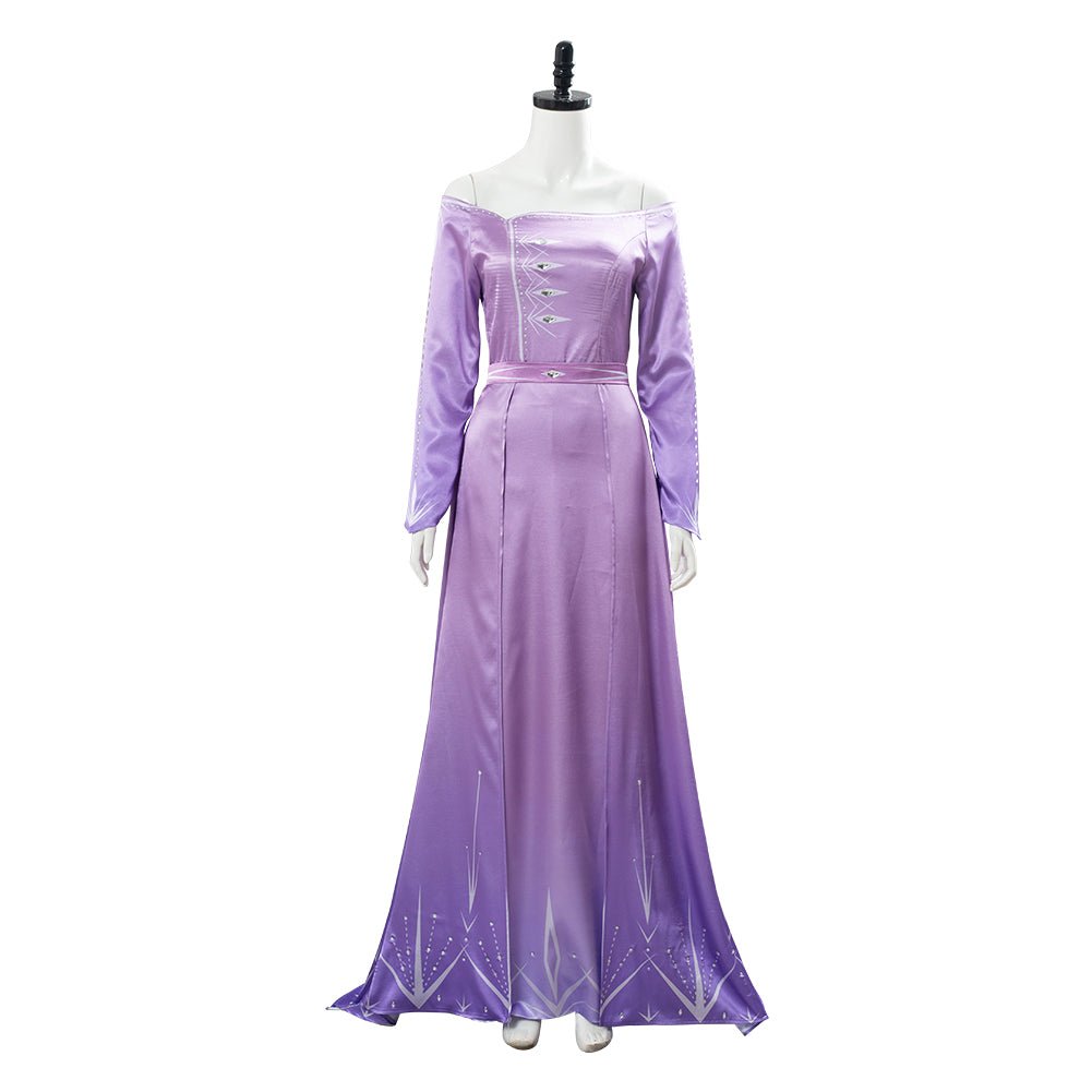 Elsa Dress Girls Fancy Dress Cosplay Kids Frozen 2 Costume Party Outfit NEW  | eBay