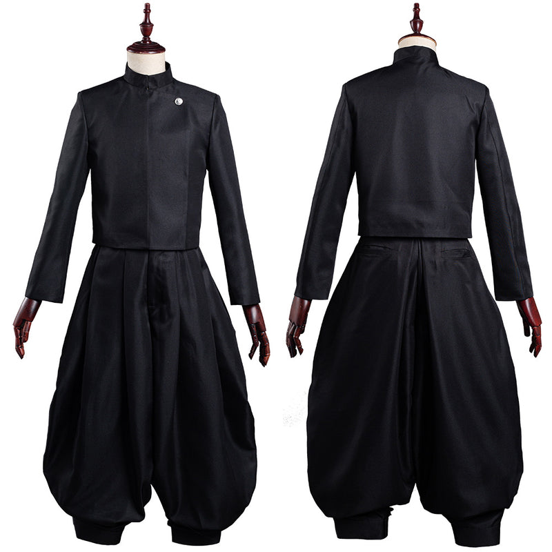 Anime Men Women Black Uniform Outfits Cosplay Costume