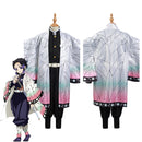 Kids Children  Kochou Shinobu Full Set Cosplay Costume Halloween Carnival Suit