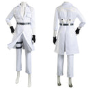 Cells at Work Black White Blood Cell Leukocyte Coat Pants Outfit Cosplay Costume