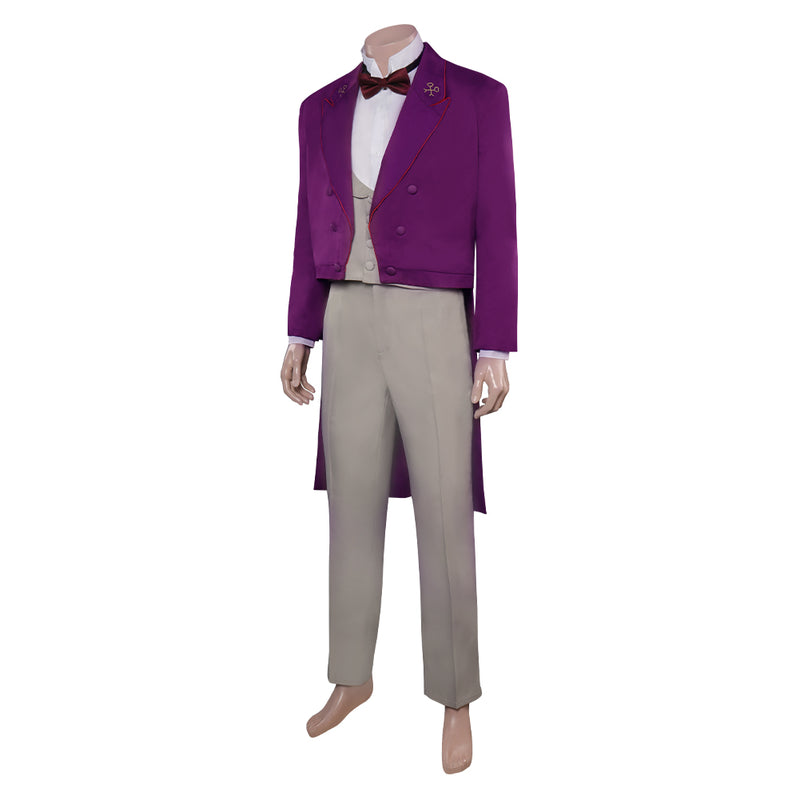 Movie The Grand Budapest Hotel  M. Gustave Outfits Halloween Carnival Cosplay Costume