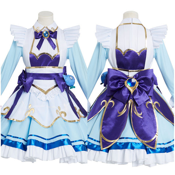 LoL League of Legends Gwen Cafe Maid Dress Halloween Carnival Cosplay Costume