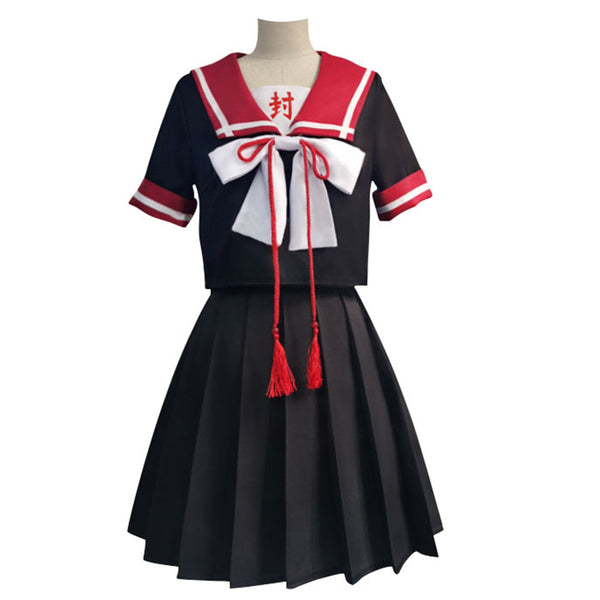 Yugi Tsukasa JK Uniform Skirt Outfits Halloween Carnival Suit Cosplay Costume