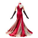 2021 Cruel Women Red Outfits Halloween Carnival Suit Cosplay Costume