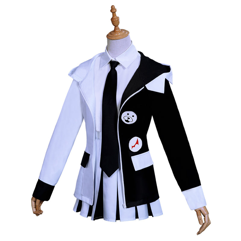 Danganronpa Monokuma Women Dress Outfits Halloween Carnival Suit Cosplay Costume