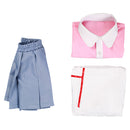 Danganronpa 2:Goodbye Despair Mikan Tsumiki Kids Children Shirt Skirt Outfits Halloween Carnival Suit Cosplay Costume
