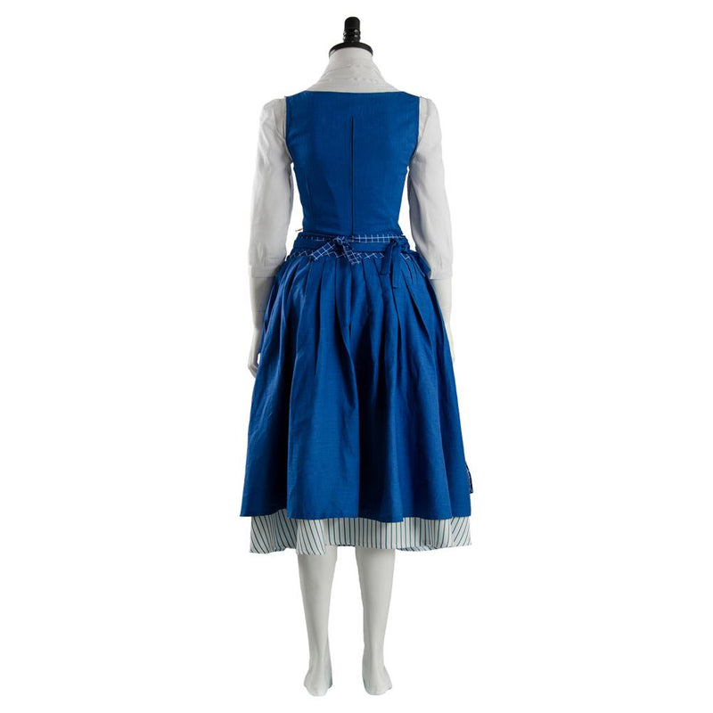 Belle Emma Watson Maid Dress Cosplay Costume Belle Emma Watson Maid Dress Cosplay Costume