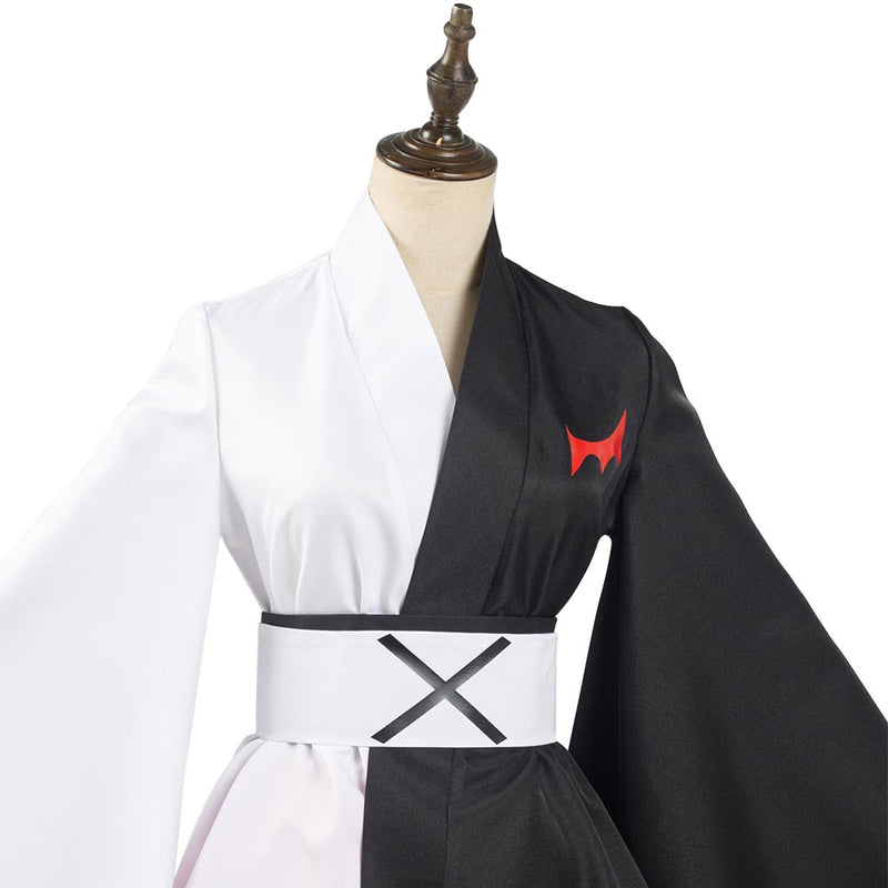 Danganronpa Monokuma Black White Bear Kimono Outfits Cosplay Costume