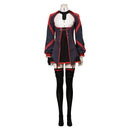 Demon King Academy-Sasha Necron Women Dress Outfit Halloween Carnival Suit Cosplay Costume