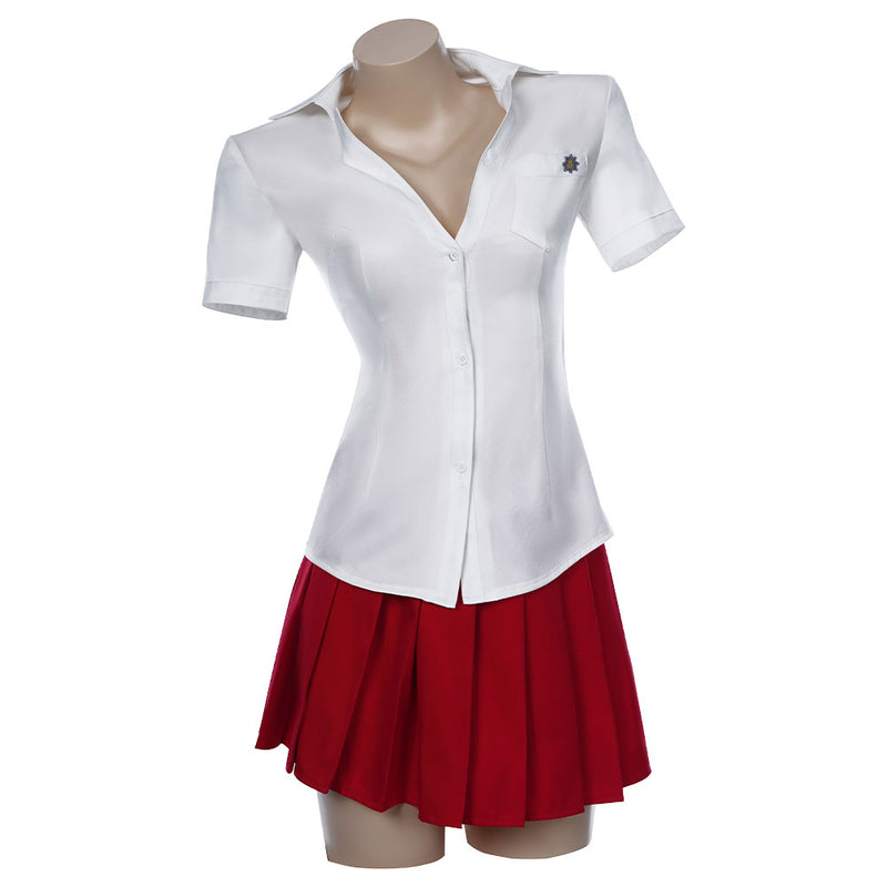 Danganronpa 2: Goodbye Despair Akane Owari Uniform Dress Outfits Halloween Carnival Suit Cosplay Costume